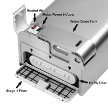 Load image into Gallery viewer, UltimaMAX High Speed Hand Dryer - Silver Coated ABS