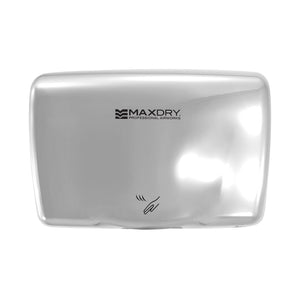 SpaceMAX High Speed Horizontal Hand Dryer - Polished Stainless Steel (Chrome)