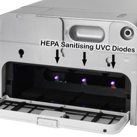 UltimaMAX High Speed Hand Dryer - Silver Coated ABS