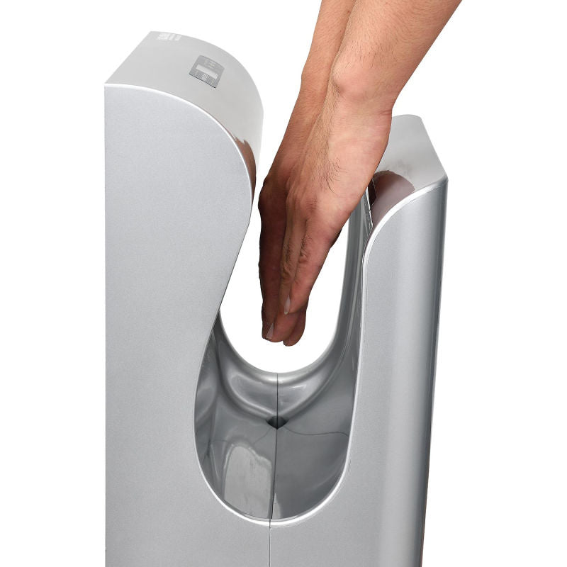 UltimaMAX High Speed Hand Dryer - Silver Coated ABS