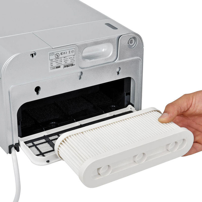 UltimaMAX High Speed Hand Dryer - Silver Coated ABS