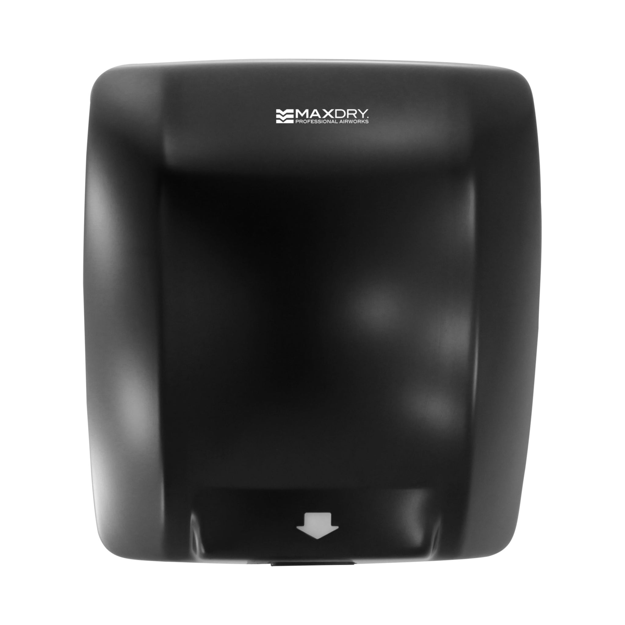 Turbo Hand Drier TurboMAX Black Stainless Steel High-Speed Hand Dryer | Maxdry