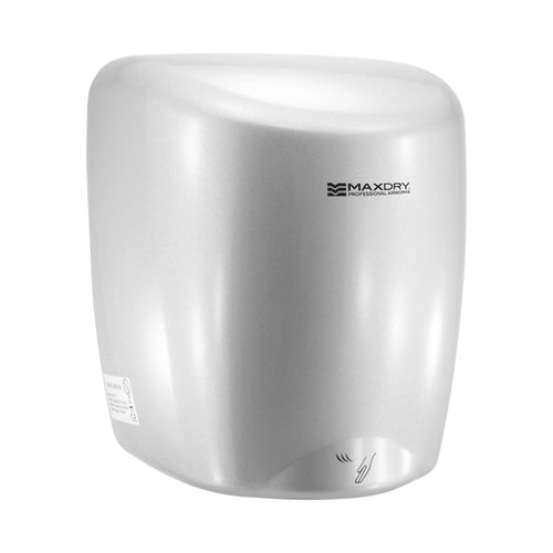 Modern Hand Dryer - Silver Coated Stainless Steel