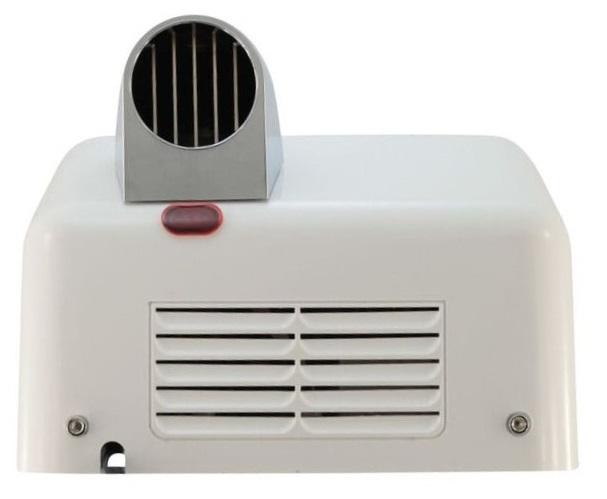 TradeMAX Conventional 360 Air Nozzle Hand Dryer - White Coated ABS