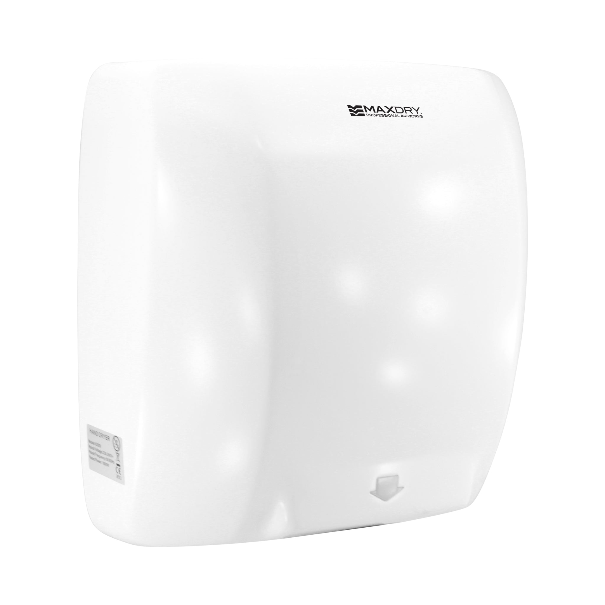 Turbo Hand Drier TurboMAX White High-Speed Hand Dryer | Maxdry