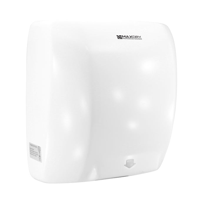 TurboMAX High Speed Hand Dryer - White Coated Stainless Steel