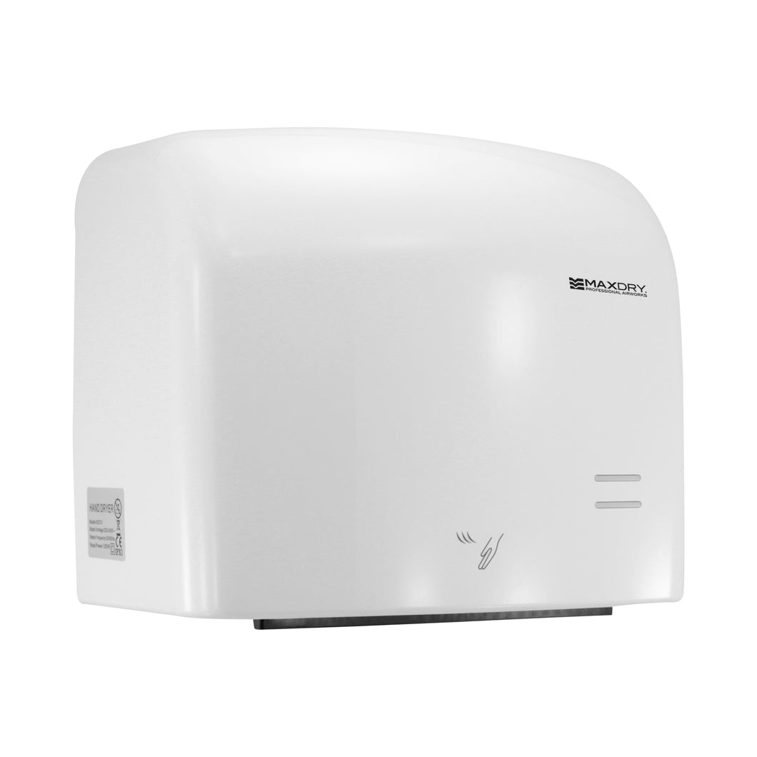 SaverMAX High Speed Hand Dryer - White Coated Stainless Steel