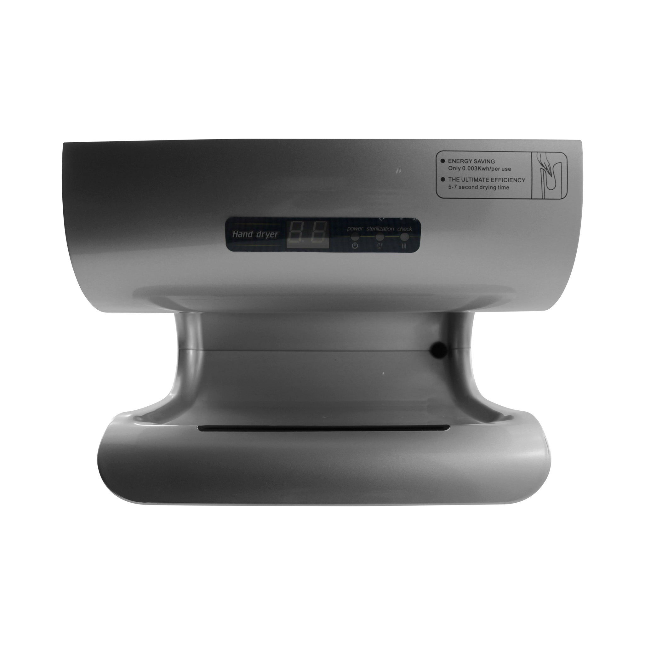 UltimaMAX High Speed Hand Dryer - Silver Coated ABS