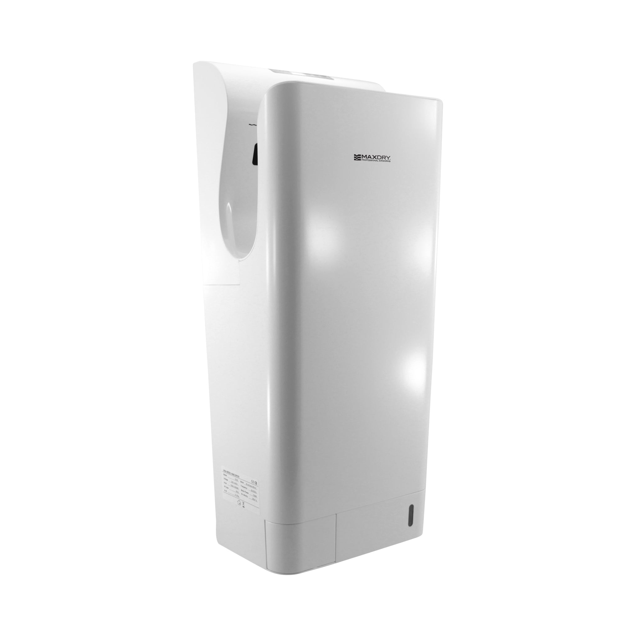 UltimaMAX High Speed Hand Dryer - White Coated ABS