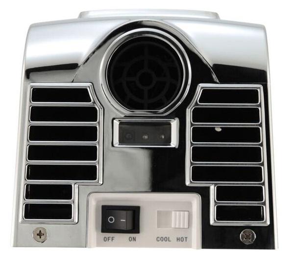 MiniMAX High Speed Hand Dryer - Silver / Chrome Coated ABS